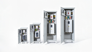 มอเตอร์สตาร์ทเตอร์อัจฉริยะ NENA แบบซอฟต์สตาร์ทเตอร์ 3 เฟส 380V พร้อมบายพาสในตัว 280KW รุ่น NR1000-250KW อิเล็กทรอนิกส์ - Product Image 2