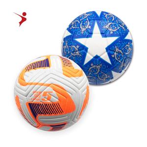 Ballon de Foot Coupe du Monde BONNE Vente Premier/Champion d'Europe avec Vessie Antidéflagrante Bobinée, Personnalisation Bienvenue Tailles 4 et 5 - Product Image 1