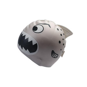<span class=keywords><strong>Gorro</strong></span> de natación de silicona con peces payaso de dibujos animados para niños, <span class=keywords><strong>gorro</strong></span> de <span class=keywords><strong>piscina</strong></span> impermeable, gorros de natación personalizados para niños, venta al por mayor - Product Image 4