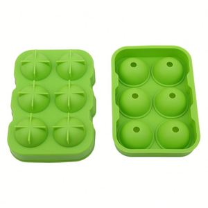 ลูกบอลน้ำแข็งซิลิโคนเกรดอาหารทำจากค็อกเทลวิสกี้บาร์ทรงกลมมี6รูของ usse - Product Image 4