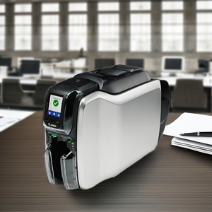 Zebra ZC300 Desktop ID <b>Card</b> <b>Printer</b> 300dpi Resolution Single Double-Sided Thermal Paper Ethernet Connectivity Used but in Stock - Product Image 4