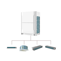 Système de climatisation multi-connecté VRF/VRV avec moteurs de ventilateurs DC, compresseur Hitachi, montage en conduit