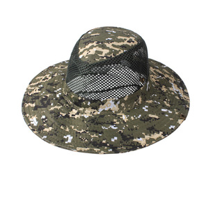 Camuflaje táctico Boonie sombreros Camping escalada cubo francotirador sombrero hombres pesca al aire libre senderismo gorra protectora solar Boonie gorras - Product Image 5