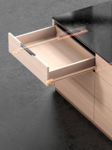 Khay Trượt Ngăn Kéo Mở Rộng 3 Lần Với Thiết Bị Khóa 3D Cho Ngăn Kéo Bằng Gỗ - Product Image 2