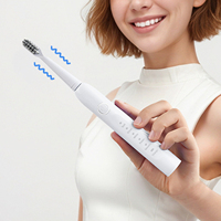 Brosse à dents électrique intelligente pour adultes, rechargeable, nettoyage silencieux avec poils doux, brosse à dents automatique