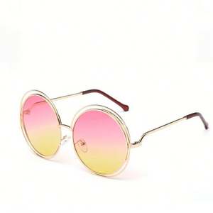 Gafas de Sol Redondas de Gran Tamaño para Mujer, Estilo Vintage de Lujo, Protección UV400, Lentes de Espejo, Gran Venta 2020 - Product Image 4