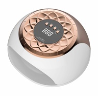 Lampe à ongles UV LED haute puissance Sun S9 268W professionnelle 2024, séchage rapide du vernis gel avec capteur automatique pour salon de manucure