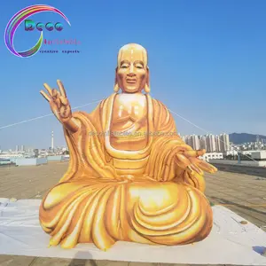 עיצוב חדש בלון בודהיסטווה מתנפח פסל בודהה מתנפח דגם