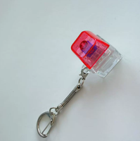 Porte-clés promotionnel, porte-clés pour téléphone, porte-clés LED personnalisé, clé mécanique lumineuse, clé mécanique anti-stress
