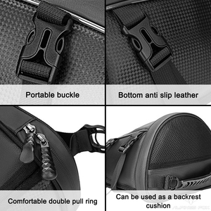 Sac de selle extensible pour moto, sac de siège arrière pour motocross, sac à bandoulière pour moto, sac à dos de voyage pour moto - Product Image 4