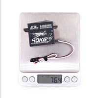 Populaire A80BHMF 25T CNC boîtier puissant 40KG 0.085s MG HV numérique Brushless Servo pour avion RC