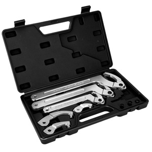 Dzt Crescent <b>Wrench</b> Set Adjustable Metric Industrial Grade High Carbon Steel Single End Pipe <b>Wrench</b> - Product Image 5
