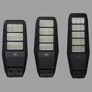 Lampadaire Solaire LED 500W ABS IP65 à Fixation Murale, Cellule Mono-Silicium, Certifié CE, Garantie 2 Ans, Angle de Faisceau 120°, Lumière du Jour 6000K - Product Image 1