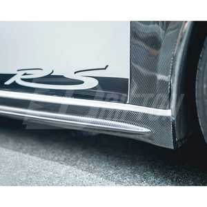 Jupes latérales en fibre de carbone sèche de style GT/3RS pour Porsche 911 Carrera 991 991.1 991.2 2012-2018 - Product Image 2