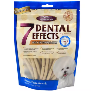 Échantillon gratuit d'os de chien de haute qualité friandises dentaires bâtons nettoyage des dents étiquette privée haute protéine collation pour animaux de compagnie pour chien à mâcher - Product Image 3
