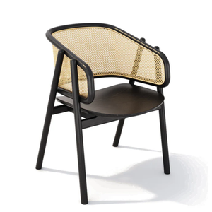 Chaises en bois massif de luxe modernes pour hôtels, restaurants et maisons, avec dossiers en rotin, meubles personnalisés en bois massif, prix avantageux. - Product Image 4