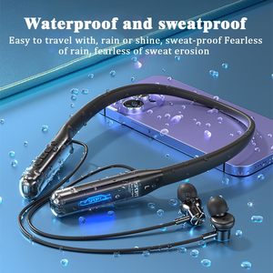 BT125 Ultra Long Life V5.4 In-Ear IPX5 Waterproof <b>Wireless</b> Digital Display Sports Headphones ENC Type-C Charging JL Chipset 20h - Product Image 2