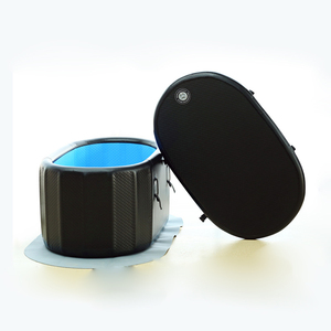 Récupération pod thérapie bain de glace baril point de goutte baignoire ovale <span class=keywords><strong>gonflable</strong></span> baignoire plongeante froide avec refroidisseur d'eau <span class=keywords><strong>pour</strong></span> le bain - Product Image 5