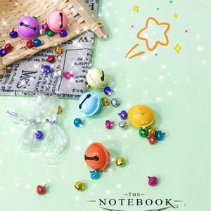 Colorful <b>Small</b> <b>Bells</b> 1200*40*30 Musical Sound Pet Ornaments DIY Craft Supplies - Product Image 4