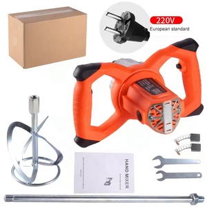 Mezcladora de Cemento Manual Ajustable de 2100W y 6 Velocidades, <span class=keywords><strong>Taladro</strong></span> Eléctrico <span class=keywords><strong>para</strong></span> Mezclar <span class=keywords><strong>Mortero</strong></span> - Product Image 3