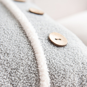 Botones decorativos almohada sofá Super comodidad oso de peluche <span class=keywords><strong>funda</strong></span> de cojín de piel sintética para el hogar Hotel Coche - Product Image 4