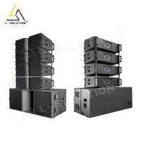 Système de Son Complet Professionnel à Longue Portée: 8 Haut-Parleurs Passifs K210 Line Array 10 Pouces à Deux Voies et 2 Caissons de Basses KS28