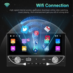 Podofo <span class=keywords><strong>Android</strong></span> đôi DIN 6.86 "2 + 64 Gam Xe stereo không dây Carplay & <span class=keywords><strong>Android</strong></span> tự động đài phát thanh GPS Wifi BT DSP RDS AUX Type-C USB - Product Image 4