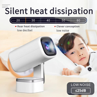 Nouveau projecteur de cinéma maison intelligent Android 13 avec sangle de transport portable, mini projecteur vidéo intelligent Full HD 4K portable pour la maison