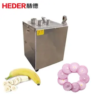 Công nghiệp chuối chuối chip cắt máy móc Slicer Plantain slicing máy