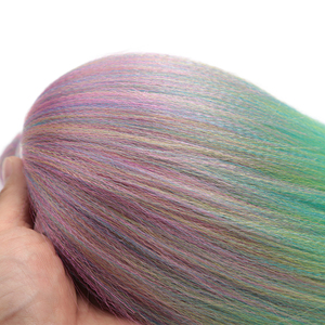 <span class=keywords><strong>Capelli</strong></span> Sintetici All'ingrosso Ez Braids 26" in Fibra a Bassa Temperatura, Extension per Trecce Ombre Pre-Stirate per Crochet - Product Image 4