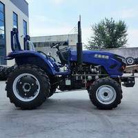 Tracteurs agricoles à roues 60HP 70HP 80HP à bas prix, mini-tracteurs CE, tracteurs à quatre roues avec accessoires à vendre