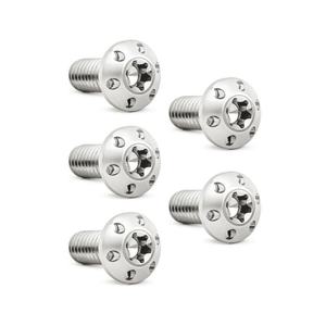 สกรูแบบกำหนดเองที่ไม่ได้มาตรฐาน M2 M3 M4 สกรูหัวแบน Torx เหล็กชุบนิกเกิลสีดำ สกรูแบบมีร่อง สกรูแบบมีไหล่ บริการสกรูแบบกำหนดเองหลากหลายชนิด - Product Image 6