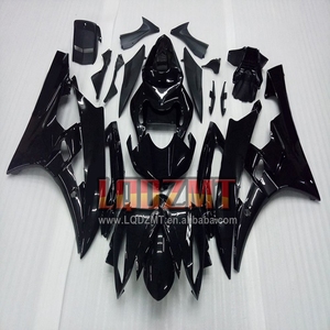 Cuerpo de inyección para YAMAHA YZF R 6 600, <span class=keywords><strong>carenado</strong></span> OEM de color negro brillante YZFR6 06 07 158No.28 YZF <span class=keywords><strong>R6</strong></span> 600CC YZF600 2006 <span class=keywords><strong>2007</strong></span> - Product Image 2