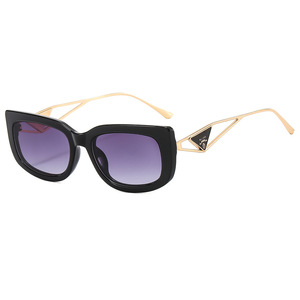 Gafas de Sol de Moda con Diseño de Ojo de Gato para Mujer, Marca de Diseñador, Lentes de PC y Metal, Coloridas - Product Image 4