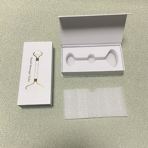 Boîte d'emballage cosmétique en résine pour masseur, avec couvercle magnétique rabattable, type livre, pour rouleau de jade et planche Gua Sha, en stock - Product Image 5