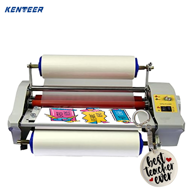 Desktop A3 A4 Hot and Cold Laminator Machine Industrial Laminate Machine Automatic Laminating Machine with Auto Feeding