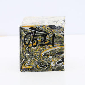 Materias primas para la producción artesanal Piedra áspera turquesa sintética - Product Image 3