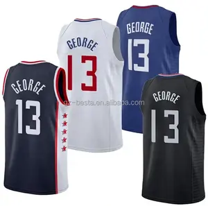 Paul George Jersey Short Basketball Shirt Uniforms Customized Stitched Mens Youth Old Classic Paul George Basketball Jersey