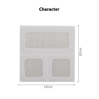 Autocollants de vidange jetables pour cuisine et salle de bain Anti-colmatage filtre à cheveux filet anti-insectes autocollants pour produits ménagers