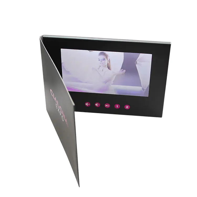 Card Product Type and Invitation Card Type LCD Screen Video Brochure Gift Box for business card gift