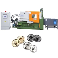 Machine de moulage par injection automatique à chambre chaude 130T en alliage de zinc avec moteur PLC pour moulage de précision horizontal