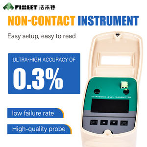 חיישן מפלס מים אולטרסוני מפלדת אל-חלד FMT דיוק של 0.5% טמפרטורת עבודה 10~80C פלט 24VDC - Product Image 5