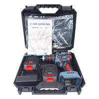 Perceuse-visseuse sans fil 21V, moteur sans balais, couple élevé 50NM, perceuse électrique rechargeable pour le perçage du bois, du métal et des murs