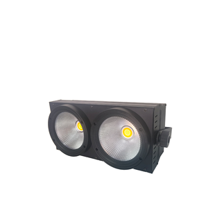 Venta Caliente de Fábrica: Proyector LED COB de Dos Ojos para Cine, Televisión y Escenario, 200W, Efecto de Relleno, Control DMX, Doble Color, 4/8 Canales, 0-100% - Product Image 2