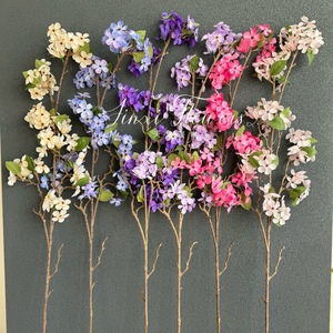 Flores Artificiales Jinxi Malus Spectabilis de Seda Impresas en 3D para Decoración de Bodas y Hogar - Product Image 1