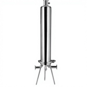 Filtre industriel en acier inoxydable JIELV Cs41010, équipement de filtration, pression 10 bars, température 120 degrés, traitement de l'eau 2500 - Product Image 1