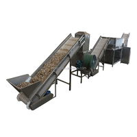 Ligne de production de légumes fruits Machine à éplucher les gousses d'ail verticales