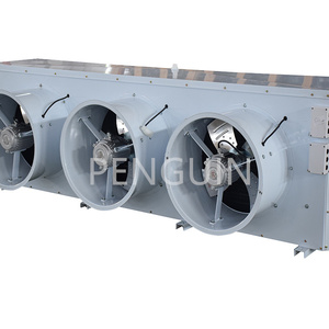 Refroidisseur d'unité d'évaporateur à haut cylindre en acier inoxydable pour chambre froide pour fruits et légumes et fruits de mer avec 3 ventilateurs ca - Product Image 4