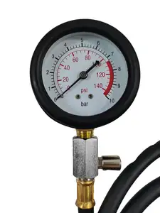 Professional Engine Testing Oil Pressure Gauge Kit Compression Diagnostic Tester