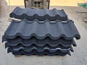 Máquina de fabricación de tejas de acero y metal recubiertas de piedra de estilo moderno, tejas de asfalto de bajo precio para hoteles y parques, forma de Bambú - Product Image 6